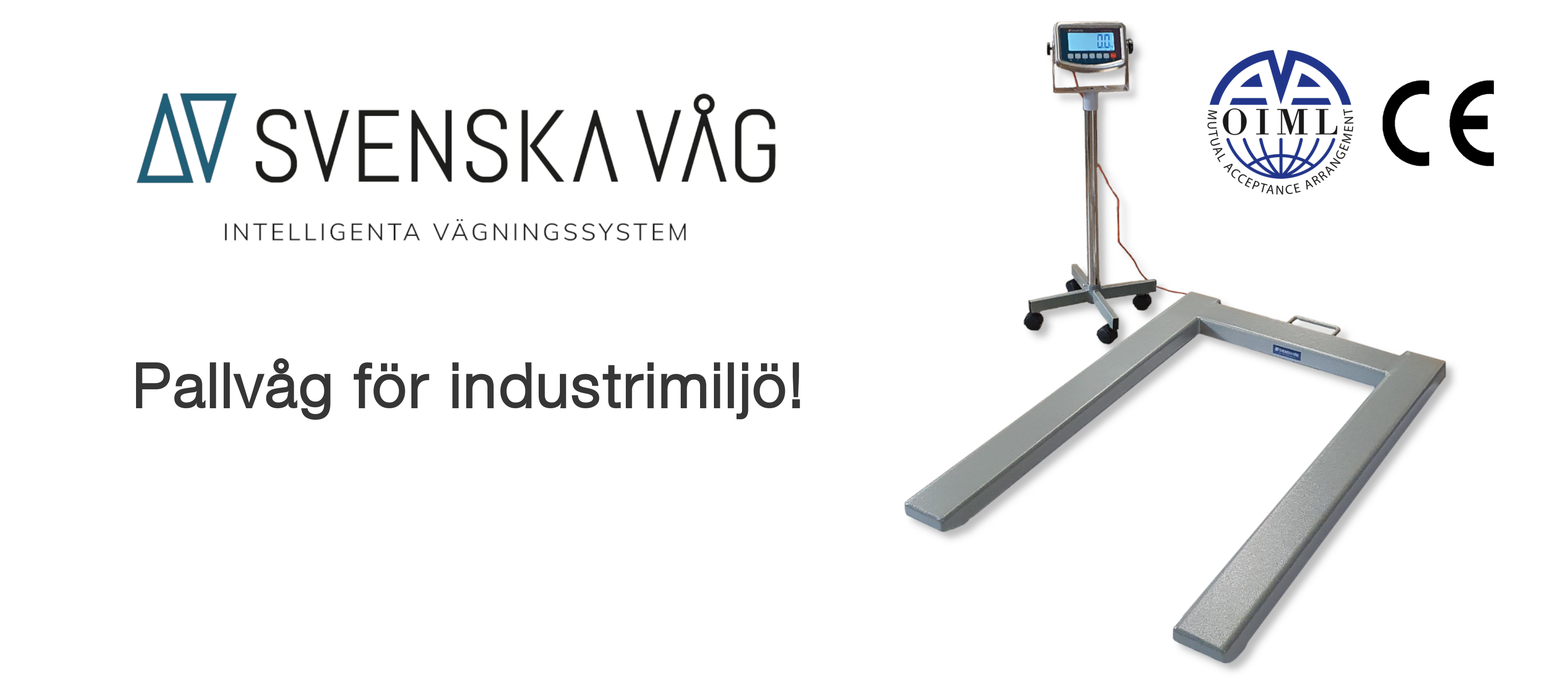 Pallvåg för industriell miljö nu endast 10 500 kr